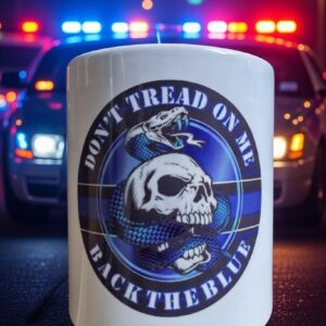 Back The Blue Mug