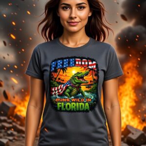 Freedom Runs Wild In Florida T-Shirt