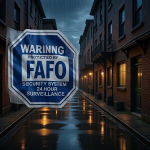 FAFO Warning Vinyl