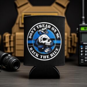 Back The Blue Koozie