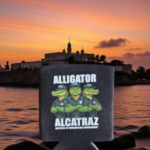 Alligator Alcatraz Style #1 Koozie