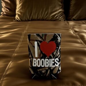 I Heart Boobies Koozie