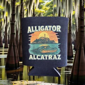 Alligator Alcatraz Style #2 Koozie