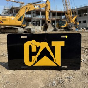 CAT License Plate