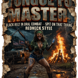 Tongue Fu Master Digital Print