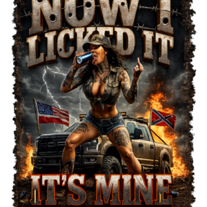 Now I Licked It Digital Print